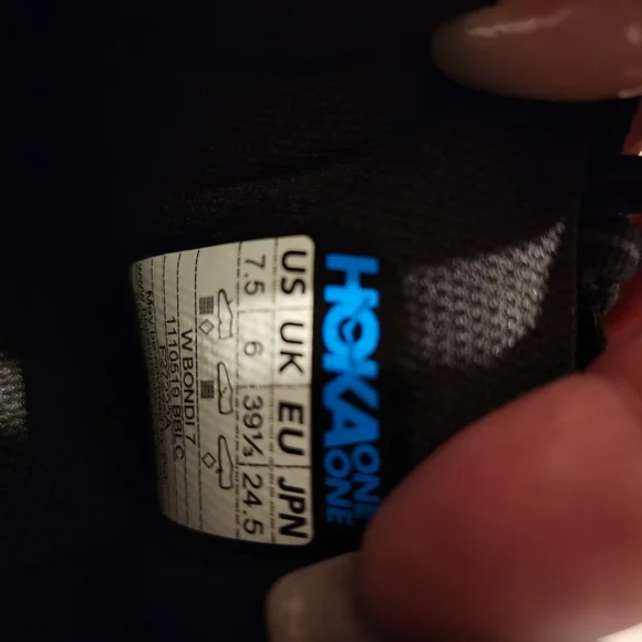 Hoka Women’s Black Running Shoes - Picture 5 of 5